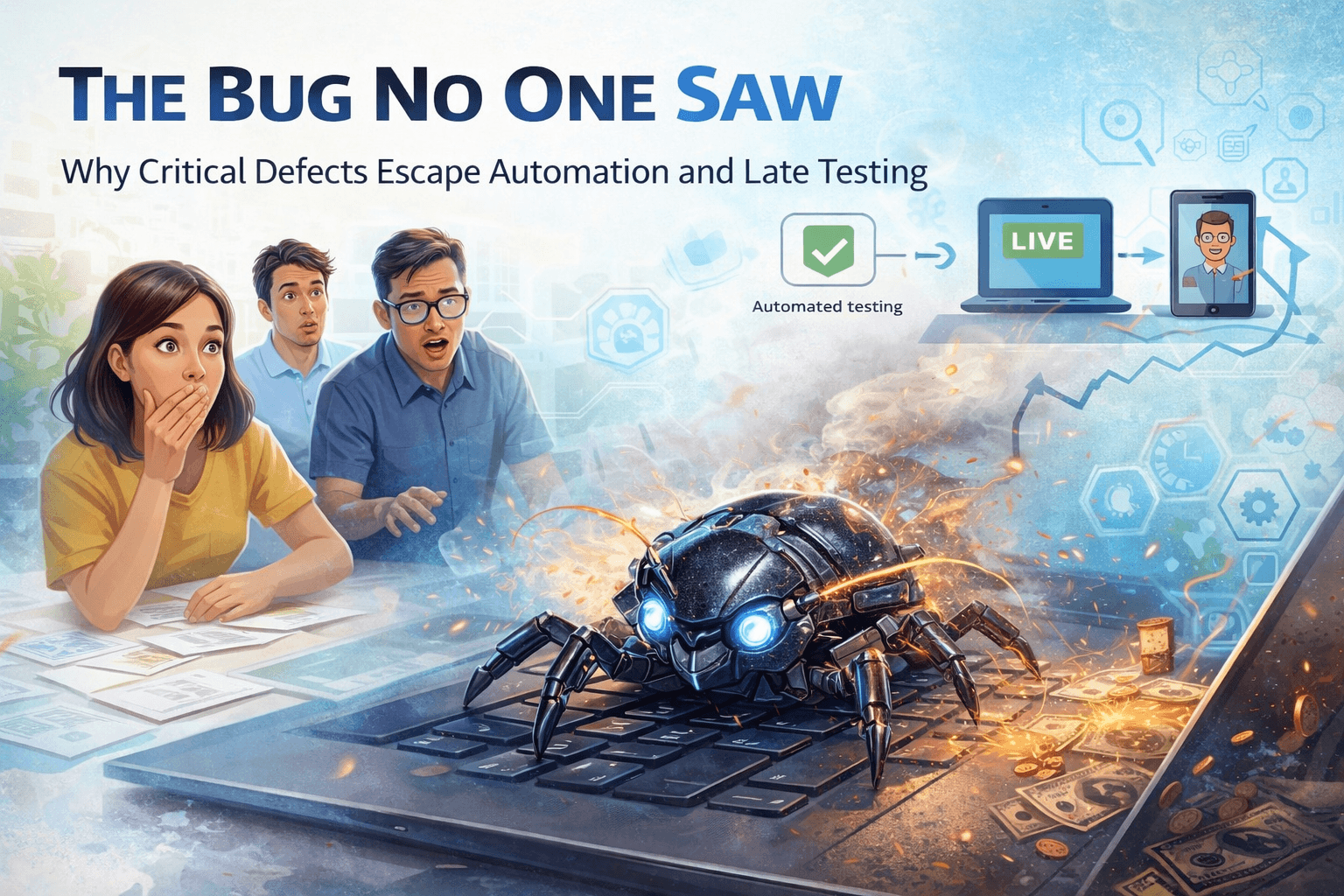 The Bug No One Saw: Why Critical Defects Escape Automation and Late Testing